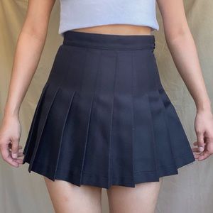 🚫SOLD🚫 American Apparel Black Tennis Skirt 🎾